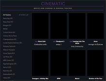 Tablet Screenshot of cinematic.asia