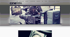 Desktop Screenshot of cinematic.hu